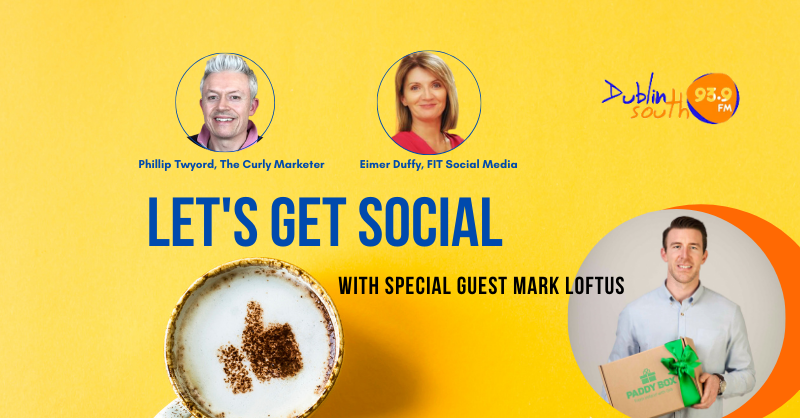 FITsocialmedia_'s tweet photo. Selling online & trying to stand out? Are you product-based & wondering how can you attract new/retain customers using social media? @PTwyford & I are with Mark Loftus @The_PaddyBox today at 2pm (GMT) on @DublinSouthFM https://t.co/2CZdiBbRAh 📻😀
#LetsGetSocialShow #PaddyBox https://t.co/EDqzuhY9ly