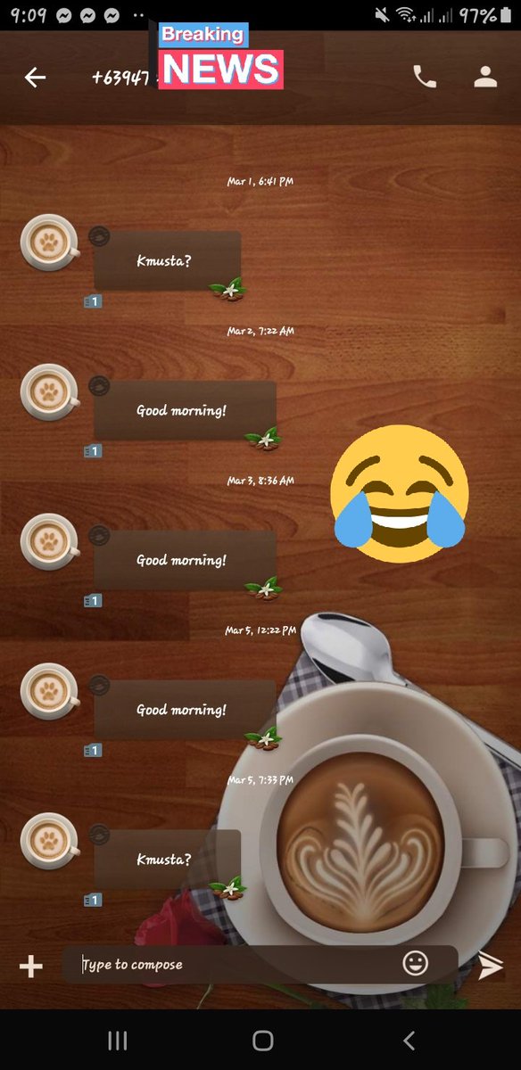 ako_dada's tweet image. Push mo pa 👏👏👏
Bwahahaha 😂😂😂

#FunnyFriday #Fighting #CoffeeTheme #BreakingNews