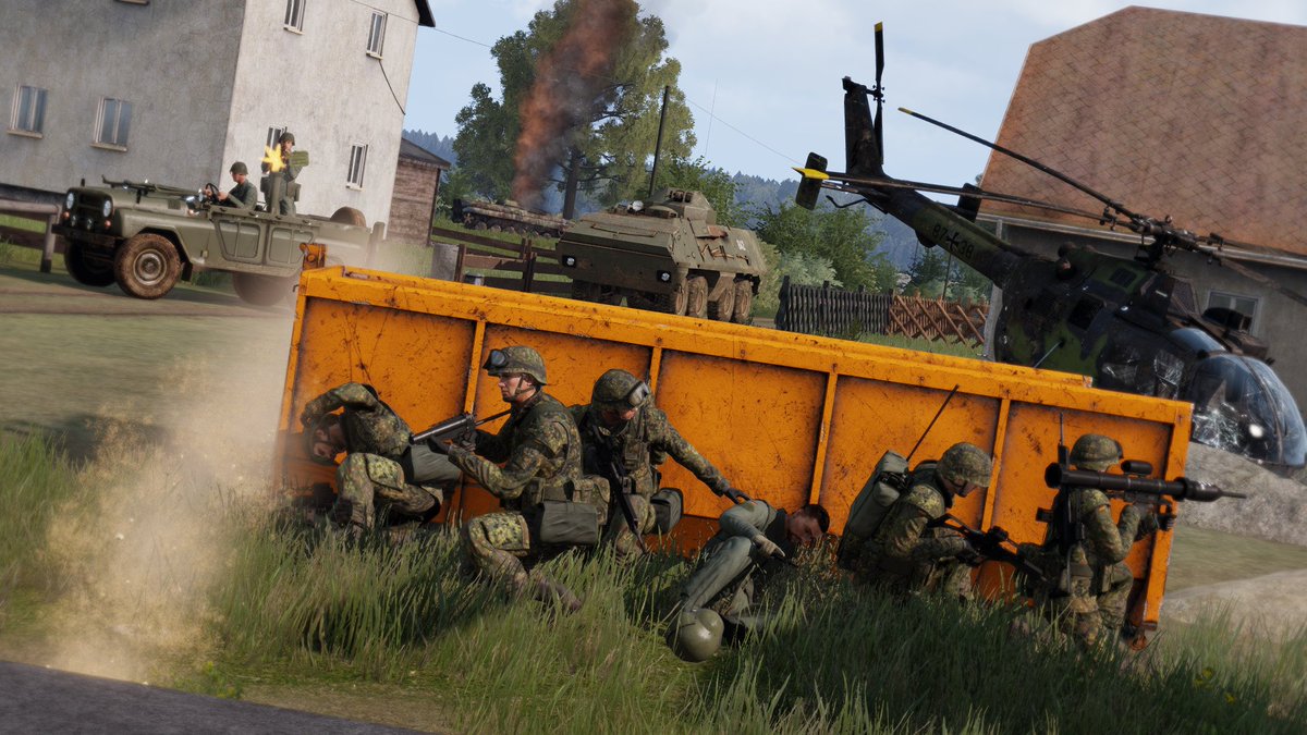 GM Update 1.3 is now in public testing!

You can now try out the new vehicles and units!
Find out how to access the RC-Branch here:
arma3.com/dlc/creator#pu…