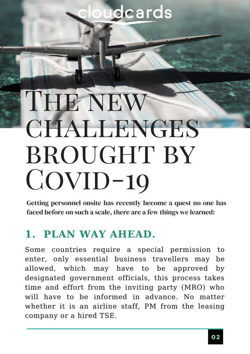 Read our new white paper by our aviation expert Brian Fitzgerald, covering challenges of aircraft transitions in 2021 and more:
cloudcards.ie/cloud-aircraft…
#aviation #airlines #lessors #AircraftTransition #AircraftLeasing #AircraftMaintenance #AircraftDelivery #AircraftRedelivery
