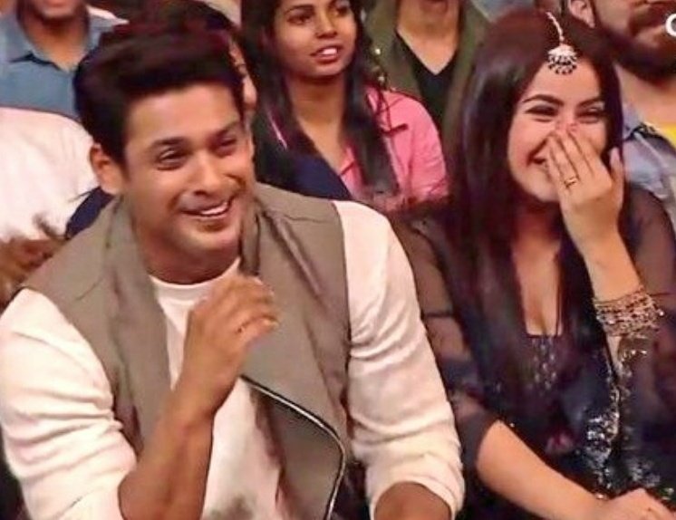 62) I love you two because of the way you two smile and laugh..  @sidharth_shukla  @ishehnaaz_gill  #SidNaaz