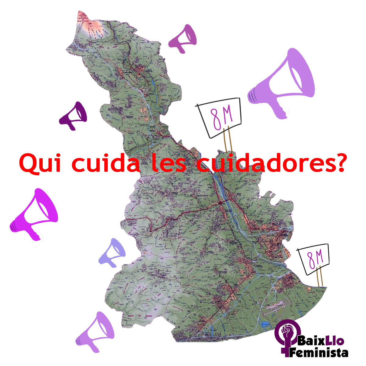EspluguesFemi's tweet photo. S’han institucionalitzat els nostres cossos i s’han precaritzat les vides de les que atenen, tot en benefici del capital. La pandèmia no ha generat res de nou, ha agreujat un problema estructural on la societat valora menys la #VidaVsCapital https://t.co/Dp4rO0h72A