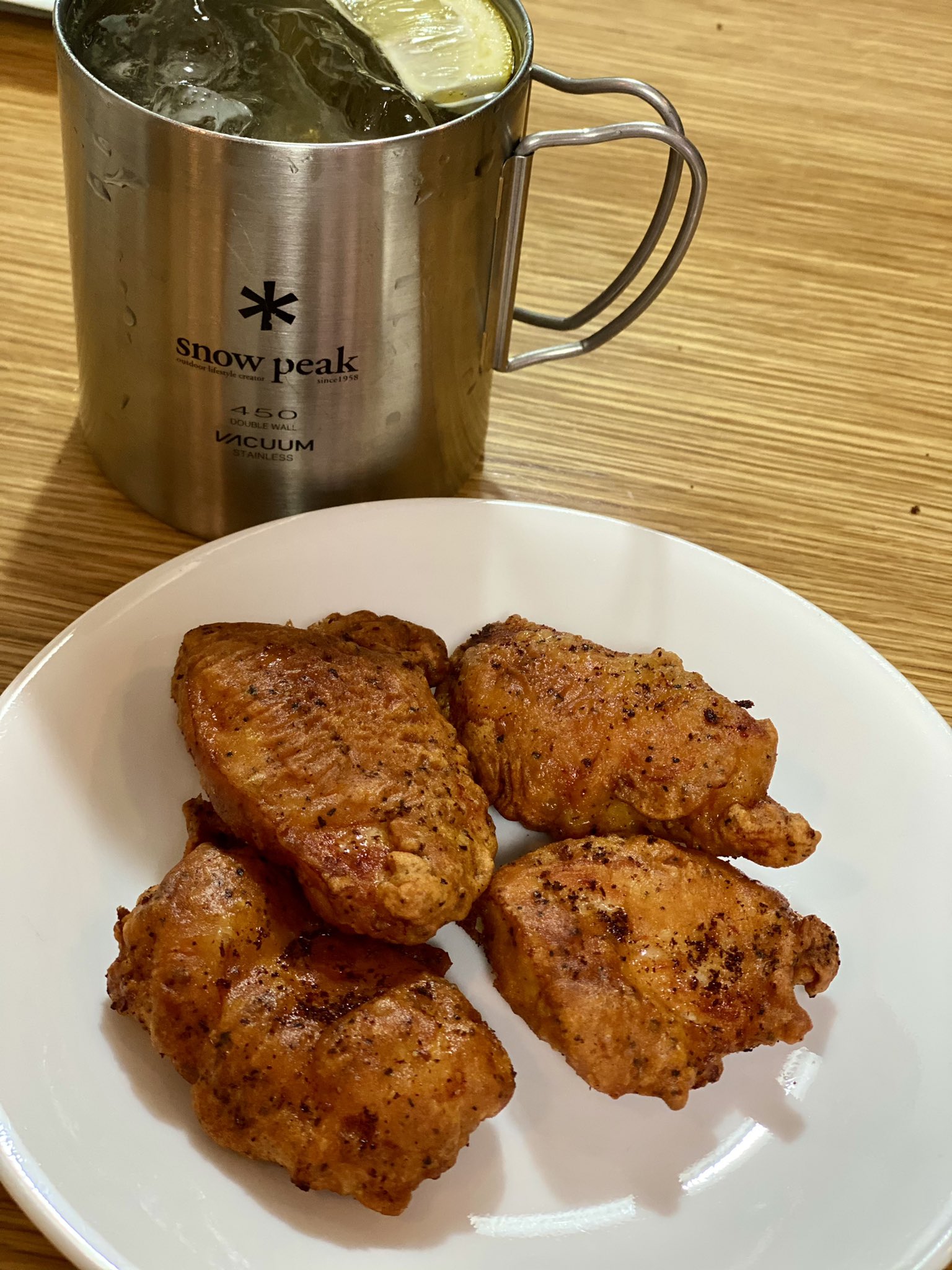 マユ三 今日は一念発起の揚げ物 メンチビールからの チキチキ唐揚げハイボ チキチキボーンの粉唐揚げ むね肉でやったらなかなかよかった Twitter晩酌部 金麦 ハイボール マユ三 今日は一念発起の揚げ物 メンチビールからの チキチキ唐揚げハイボ チキチキボーンの粉唐揚げ むね肉でやったらなかなかよかった Twitter晩酌部 金麦 ハイボール