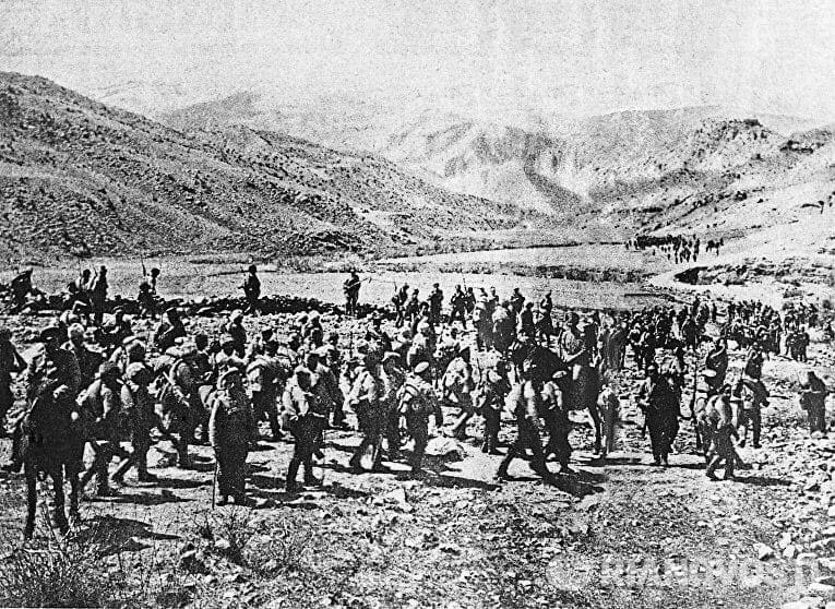 Турция во время первой мировой. Трапезундская операция 1916. ПМВ кавказский фронт 1914 1916.