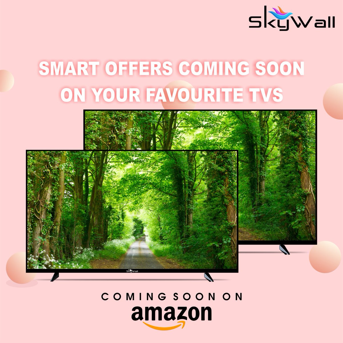 Skywall_tv's tweet photo. Experience the magic of Smart Tv with Skywall.
Grab your favorite #SkyWallTv Soon with Amazing offers on Amazon.

#Skywalltv #skywallledtv #Smarttv #MakeInIndia #bevocalbuylocal https://t.co/FCbeoQ9mFb