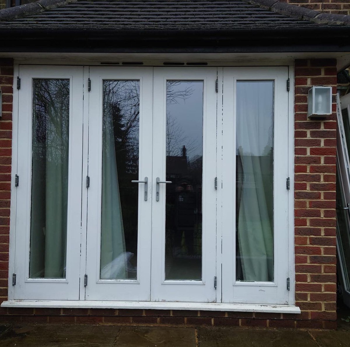 Great work by Choices Installer <a href="/prwindowsltd/">PR Windows Ltd</a> converting rotten timber french doors into a <a href="/residence9/">Residence Collection</a> Alternative to Timber window with functional openings. Made from the latest high spec materials the customer will never need to worry about this window rotting! <a href="/CWGChoices/">CWG Choices Ltd</a>