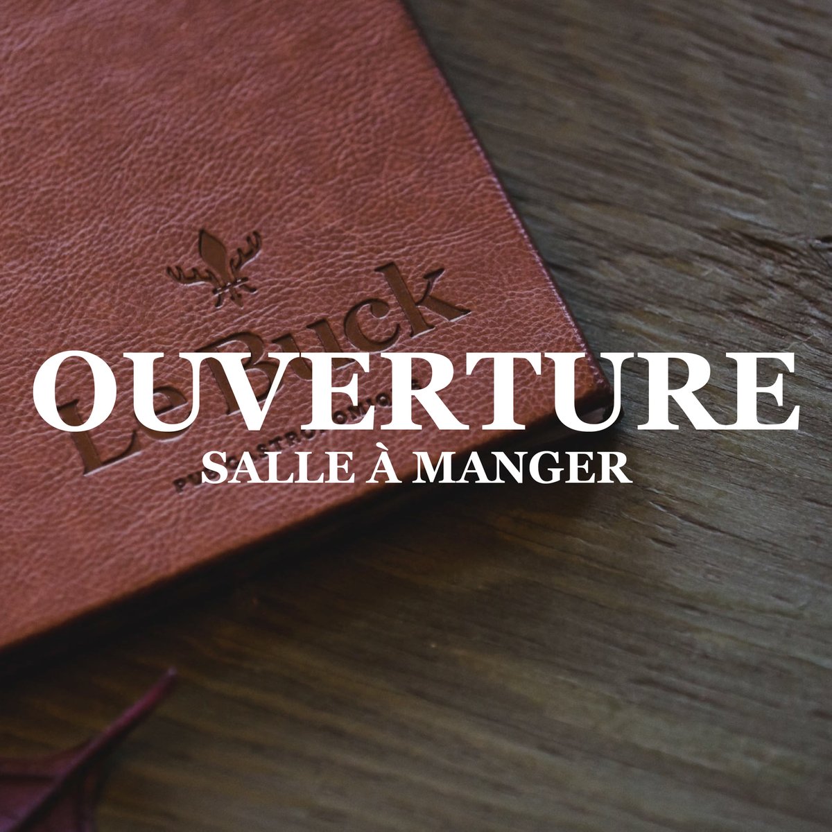 DATE OFFICIELLE DE RÉOUVERTURE 🤩

11-12-13 mars - Rodage

À partir du 16 mars - Ouverture selon nos horaires habituels.

Sur réservation seulement, via notre site web : lebuck.ca

#TroisRivieres