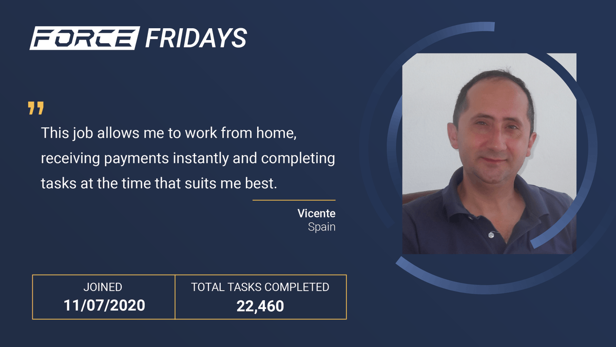 effectaix's tweet photo. It's FORCE Fridays once again with another valuable member of our workForce🤝 Meet Vicente, a Spanish translators on Effect Force🇪🇸
#maytheFORCEbewithyou #crypto #IAmTheEffect https://t.co/Y1buqFHQ3e