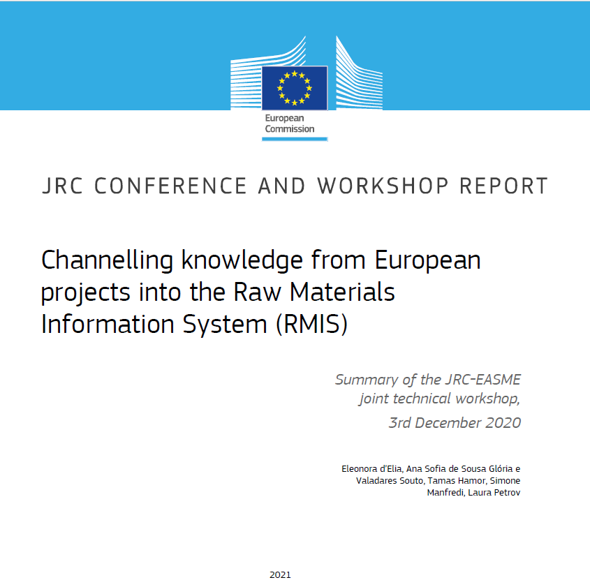 InterminProject's tweet photo. The summary of @EU_ScienceHub JRC-EASME joint technical workshop report has been published!
Check the results of the discussions & #INTERMIN's contributions to the Raw Materials Information System (RMIS).
Report👉https://t.co/vgLyyC2fQ7
#RMIS webpage👉https://t.co/37B9M5mvvt https://t.co/Yf1qHYCOYk