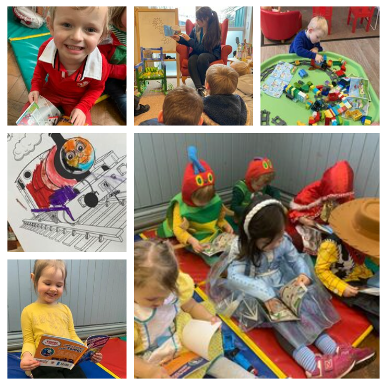 NetworkRailWAL's tweet photo. 🚂We love getting sent pictures from schools in Wales using our #ThomasSafety book to teach children about railway safety
📗Some lovely shots here from #WorldBookDay2021
❤️Those costumes!
⬇️Download your FREE copy of 'Stay Safe with Thomas'
➡️➡️➡️
https://t.co/yWwkTFC4vx https://t.co/BqK5wzrm6Q