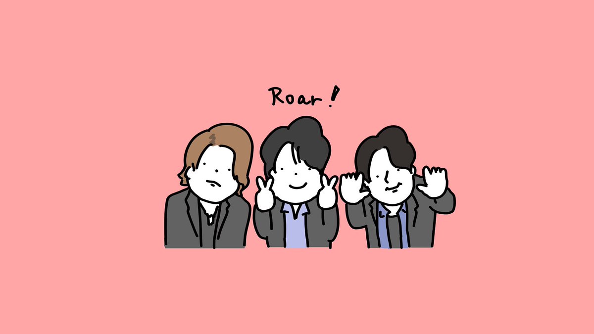 「カントリーロードが似合う男たち
#Mステ #KATTUN  #Roar 」|原ストマックのイラスト