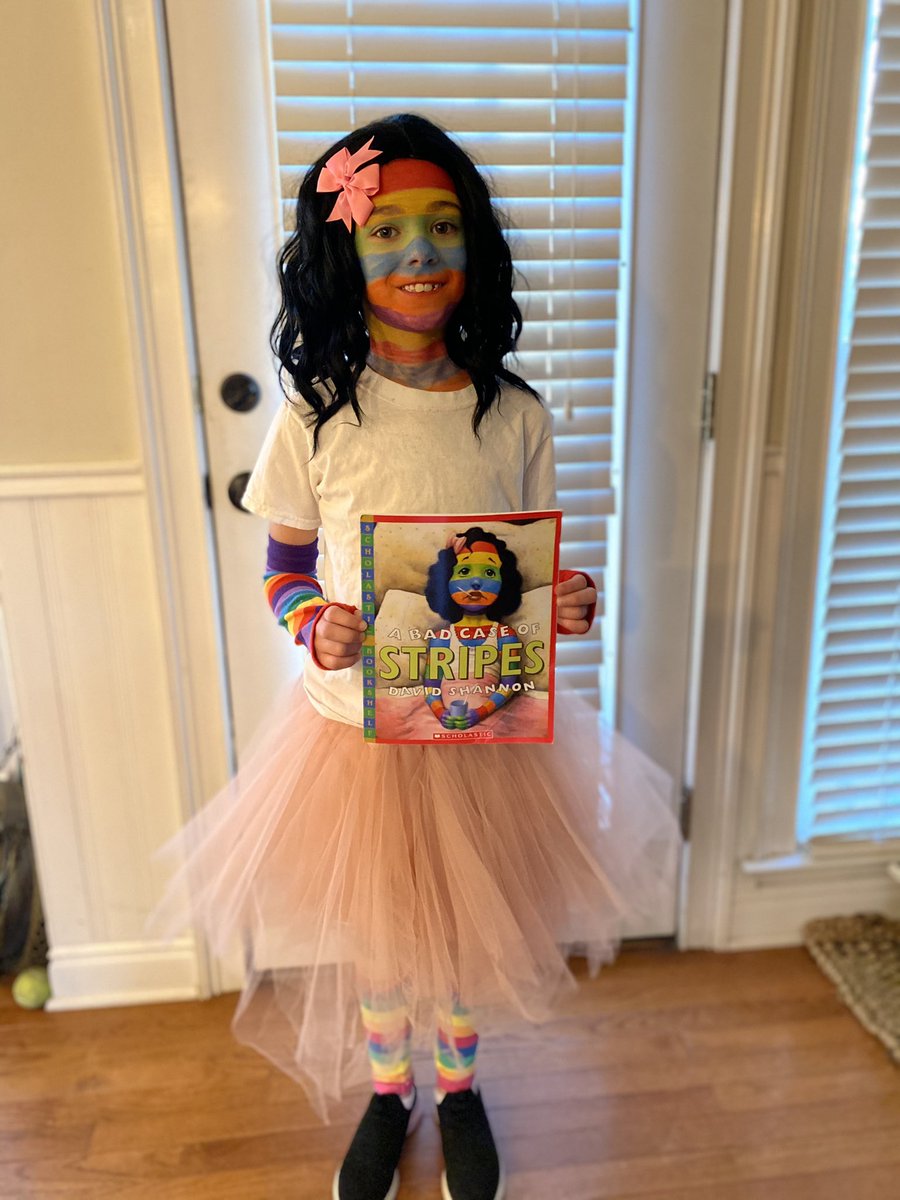 APGillham's tweet photo. She couldn’t have picked a better character! The lesson of being yourself is so important! @PTSAFrey @WilliamHDryden @WillisTeach @CobbSchools https://t.co/n9SO3v6rc2