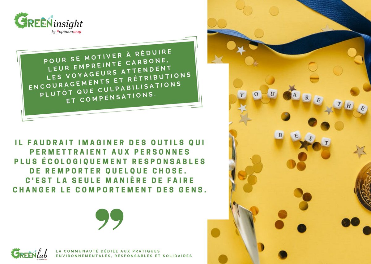 opinionway's tweet photo. [ MOBILITÉ VERTE ] Découvrez le #GREENinsight 🌱 de la semaine, issu de notre #communauté #GREENlab dédiée aux nouvelles pratiques environnementales, responsables &amp; solidaires !⤵️
🚀Pour aller plus loin, abonnez-vous à la newsletter mensuelle #GREENlab ! 👉https://t.co/SbKT6E8pwV https://t.co/eicEVf7GD2