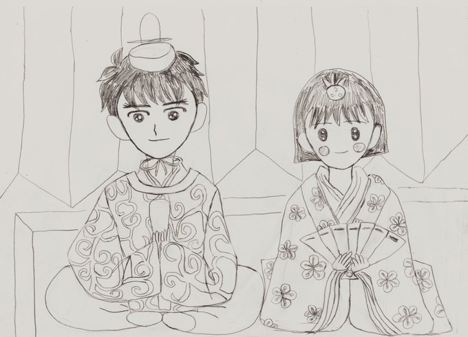 大まるひな祭り?ごっこ(インスタにもあるよ)

#イラスト
#大まる
#二次創作
#創活
#アナログ

明日500色の色鉛筆で塗ります。気晴らしに描きました。 