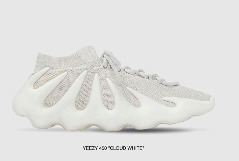 Ad: The LVR Sneakers Club raffle for the adidas Yeezy 450