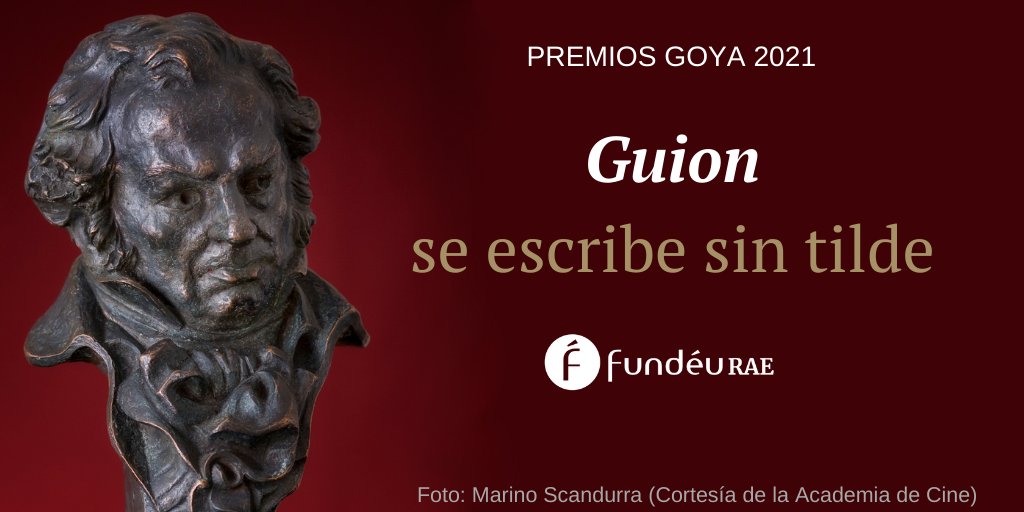 Fundéurae S Tweet La Palabra Guion Se Considera Un Monosílabo Ortográfico Y Se Escribe Sin Tilde Tal Y Como Se Recoge En La Ortografía De La Lengua Española Publicada En El Año