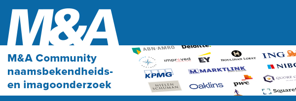 Bent u de afgelopen jaren betrokken geweest bij een fusie of overname? Dan vragen wij uw deelname aan het naamsbekendheids- en imago-onderzoek van de M&amp;A Community in samenwerking met marktonderzoeksbureau Ruigrok NetPanel.

link.mena.nl/imago-onderzoek