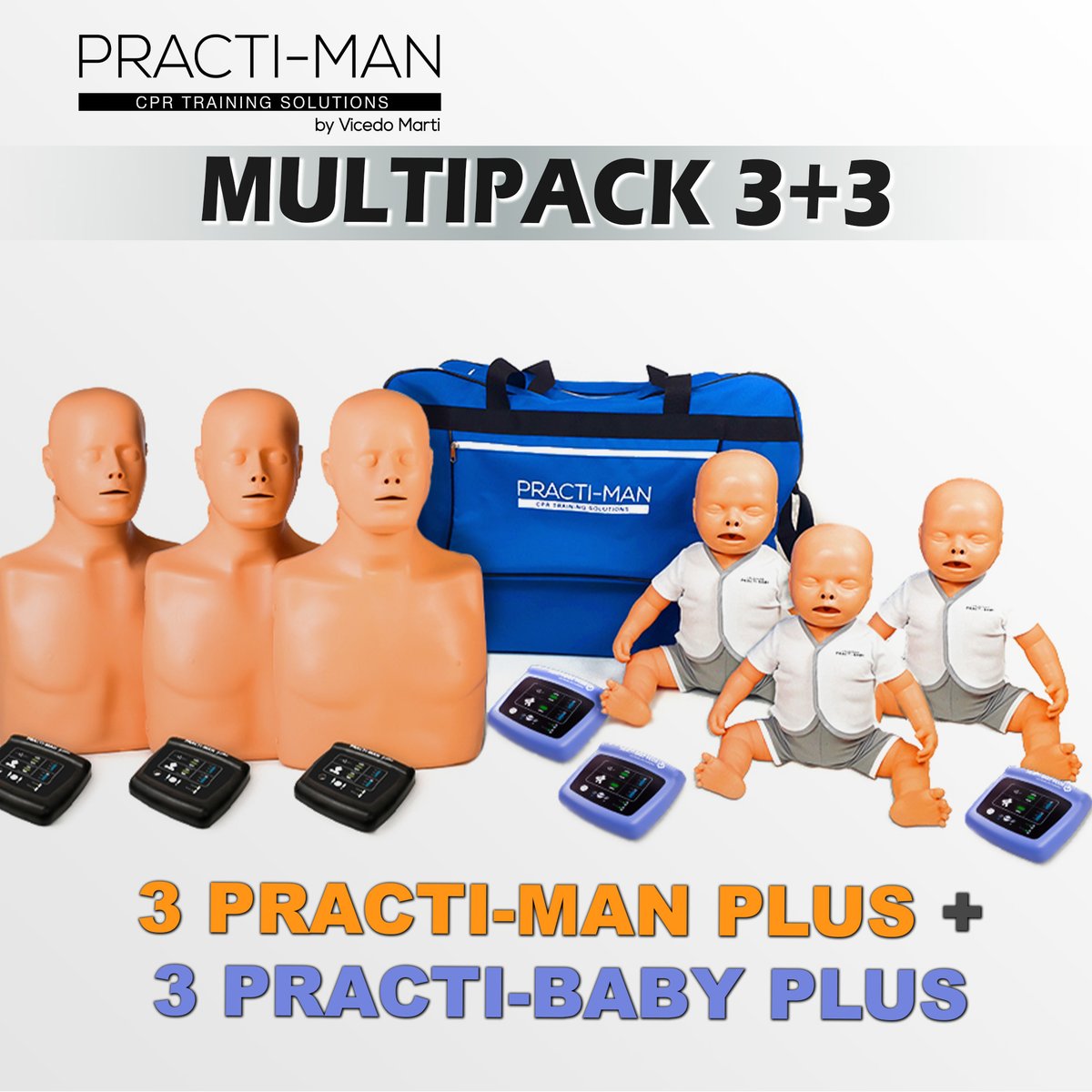 practi_man's tweet photo. Do you know our new Practi-Man Plus and Practi-Baby Plus Packs? There are a lot of pack options! Every pack includes its transport bag. More info at https://t.co/HXryTDd0jr

#cpr #cprtraining #practimanplus #practibabyplus #practiman #cprsavelives #electroniccpr
#practimanpacks https://t.co/drIae4uk8C