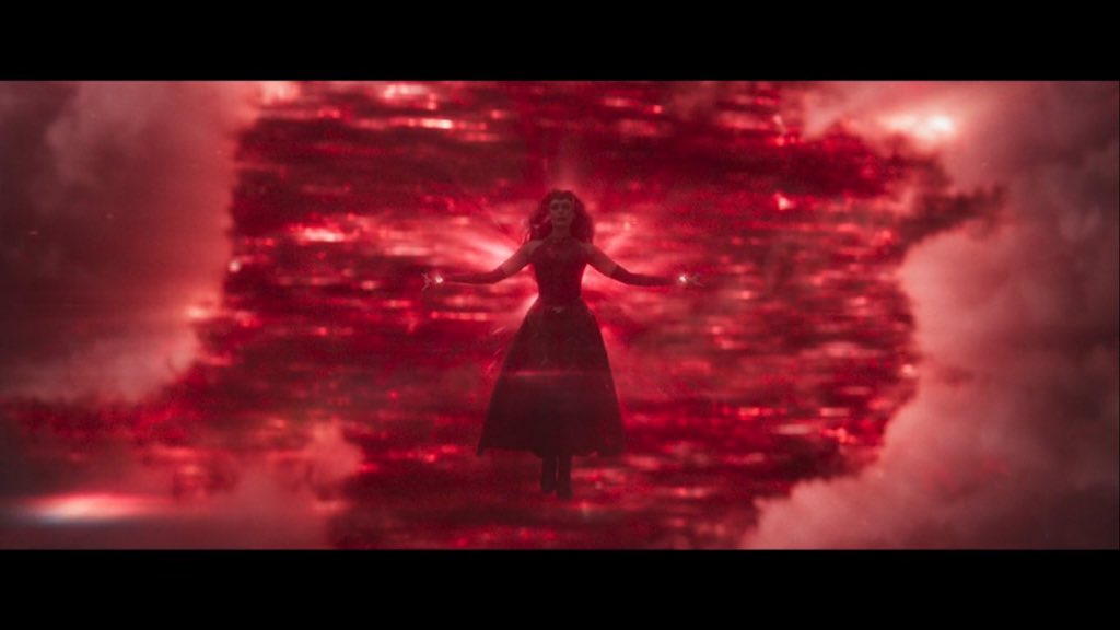 OMG, Wanda como Scarlet Witch y ese traje. Morí 🔥😵 #WandaVisionFinale