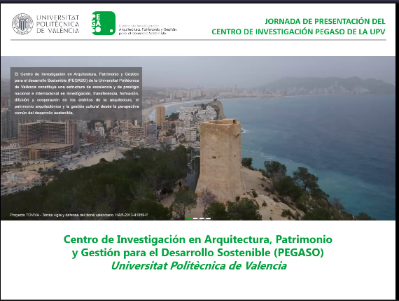 Camila Mileto inicia la presentación del Centro de Investigación PEGASO - Universitat Politècnica de València.
👇 
ow.ly/X6ec50DQOLQ