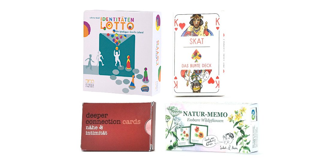 Der spielecht Shop für Themenspiele ist wiedereröffnet! 
Wir haben die Auszeit u.a. genutzt, um den Shop zu überarbeiten - er ist übersichtlicher geworden. Schaut gerne vorbei! spielecht-spieleverlag.de/shop/ #gender  #diversitymatters #vielfalt #queer #LGBTIQ #brettspiele #boardgames