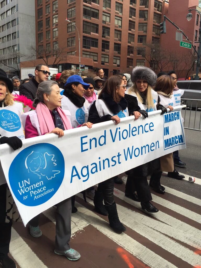 Memory: 2016 Walking in hand marching-NYC with Yoo Soon-taek (Bank Ki Moon Wife), @phumzileunwomen & women worldwide, I am HUMBLED. You see many people talk, but we walked the walk together-ED Phumzile of @UN_Women has always been committed 2 Women/Girls. @UN #SDGs #IWD2021