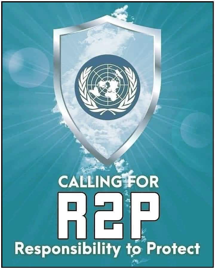 The Current situation in Myanmar is not war zone nor battleground. The   state-sponsored terrorists are killing unarmed civilians all over Myanmar intentionally and brutally.

We demand UN action of R2P to avoid a larger massacre 

#WeNeedR2PInMyanmar
#whatishappeninginmyamar