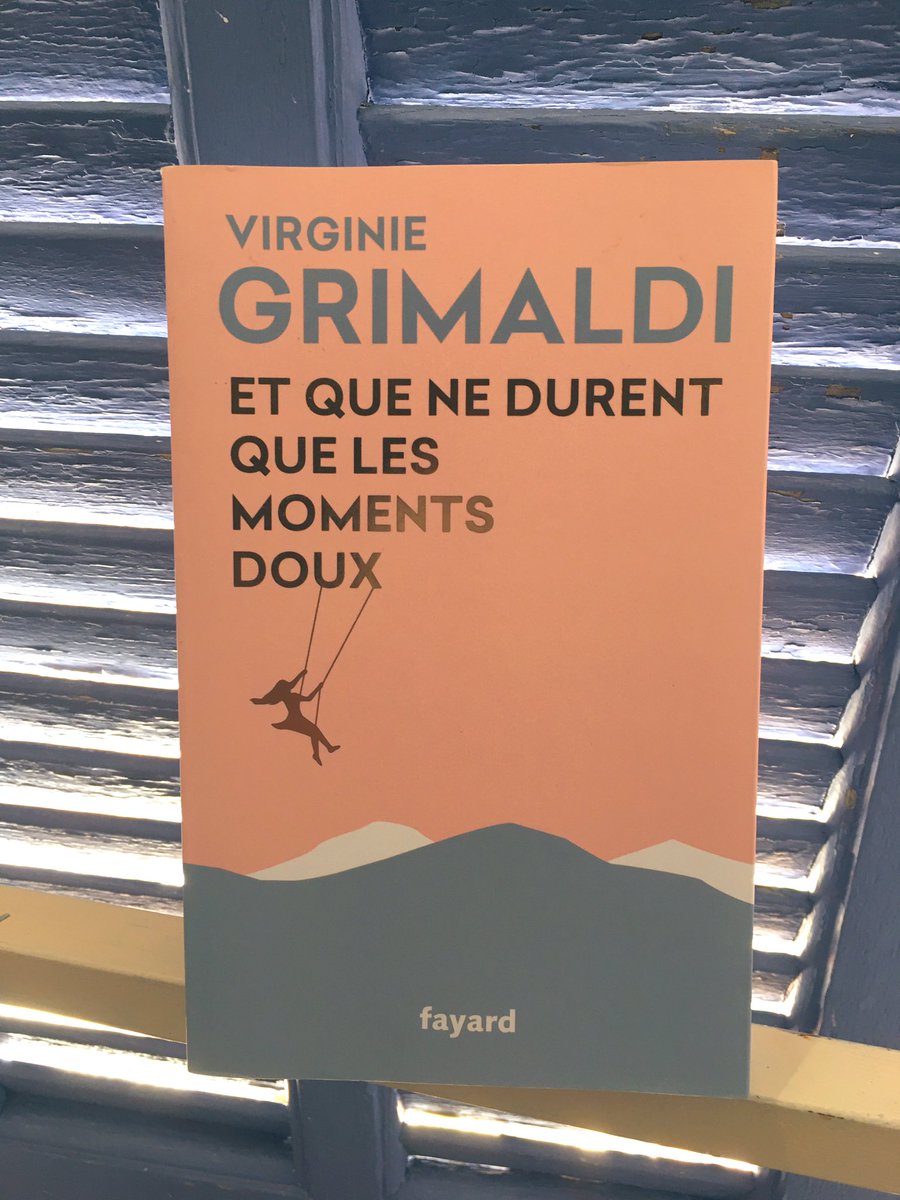 #vendredilecture 
Et que ne durent que les moments doux