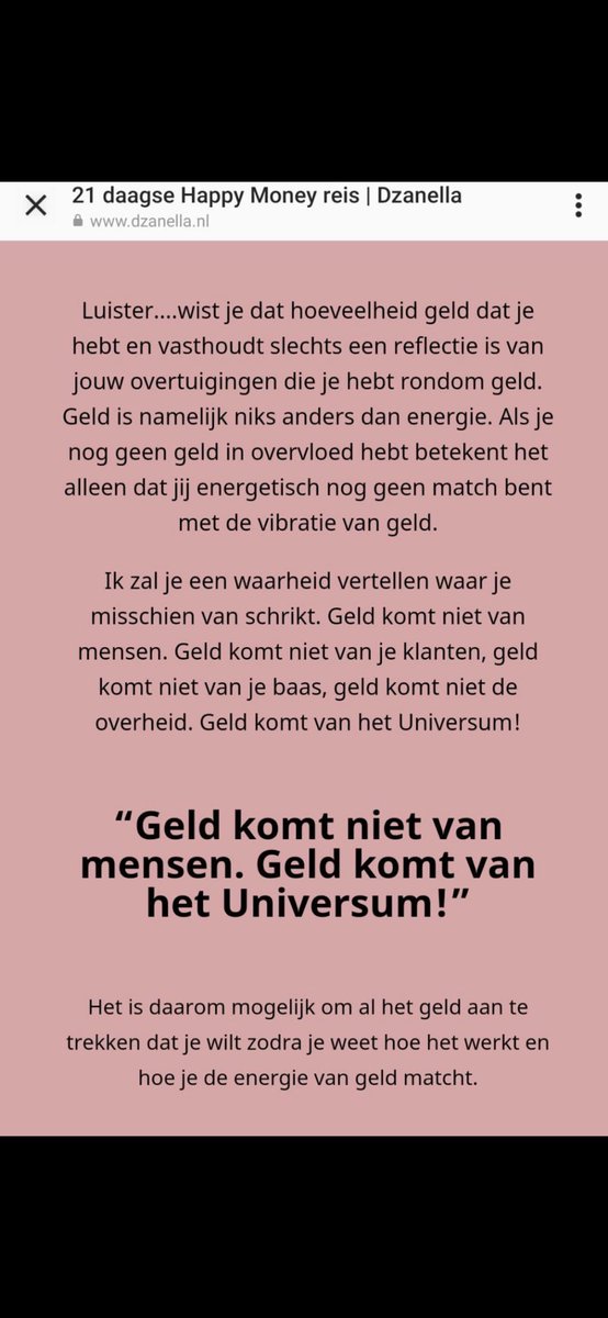 . <a href="/EefjeVerhagen/">Eefje Verhagen</a> Hej Eefje, samen met een oud-collega heb ik een hoop lol om dit soort business queens (🤢). We vinden ze vooral op de insta. Maar eigenlijk is het ook best verdrietig. Dat mensen er weer intrappen. Voor je a.s. boek of artikel! Fijne dag☀️