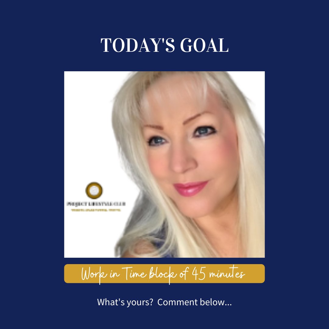 dianecossie's tweet photo. Time blocking is a great way to get more done in key areas of your business every day. A good formula to work to is 45 minutes ON WORK followed by 15 minutes OFF WORK

#entrepreneurlife #nevergiveup #inspirationalquotes #leadership #focus #positivity #believeinyourself https://t.co/1cTmC2UPCE