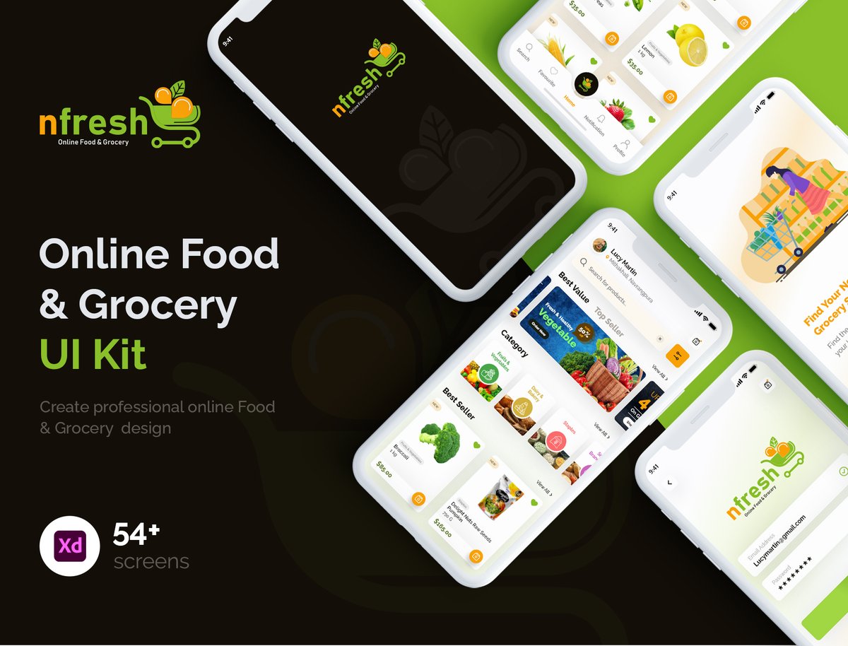 ncodetechnology's tweet image. Premium UI Kit to help in your online food &amp;amp; grocery App development process. bit.ly/3dIryaH #mobileuikit #FoodGrocery #GroceryStore #uikit #Premium #mobileappdevelopment #nfresh #xd