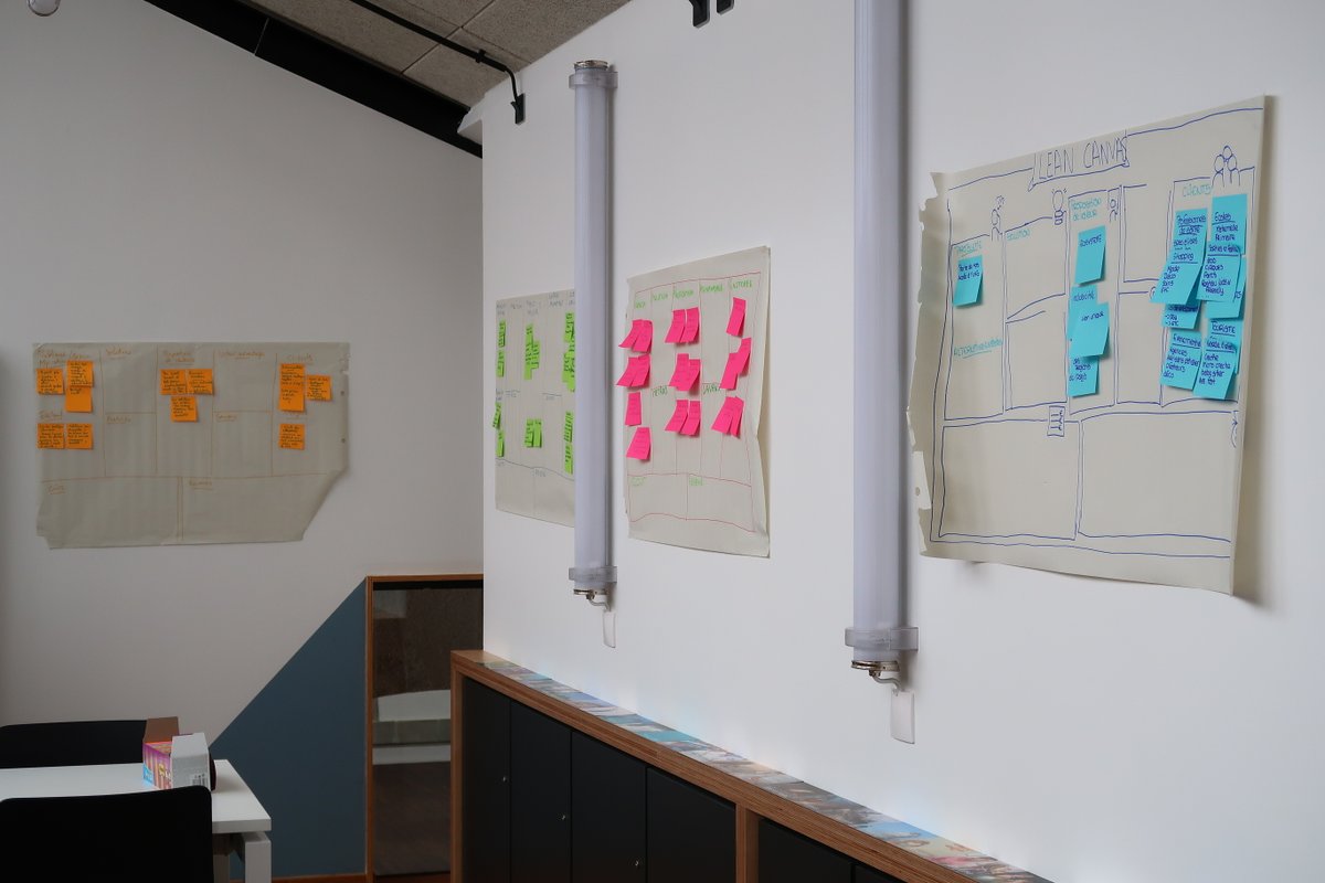 Dernier jour de la phase 1 à Brest : ça gribouille, ça brainstorme, ça bouillonne ! 🤯
Quimper, Lannion, vous êtes ready ? #leanstartup #effectuation #canvas #businessmodel 
<a href="/ZenikaBrest/">Zenika Brest</a> <a href="/ZenikaRennes/">Zenika Rennes</a> <a href="/tech_quimper_co/">Technopole Quimper</a> <a href="/Anticipa/">Technopole Anticipa 💙💛</a> <a href="/Brest_Iroise/">Technopôle de Brest</a>