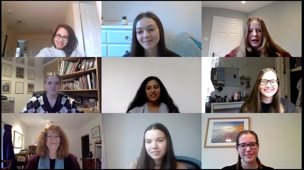 An absolute pleasure to speak to the very inspirational <a href="/HazelPriorBooks/">Hazel Prior</a> and <a href="/oceanbev/">Dr Bev Mackenzie</a> yesterday to celebrate International Women's Day. Make sure to take a look at the recordings which will be available on <a href="/DidcotGirls/">Didcot Girls' School</a>  and @StBirinusSchool websites later!