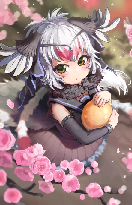 ダチョウ #けものフレンズ 