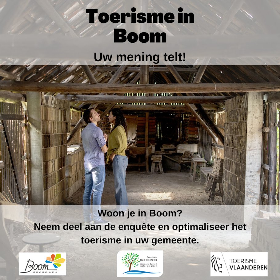 Elke stem telt. Samen met Toerisme Vlaanderen en Toerisme Scheldeland doen we onderzoek naar toerisme in onze gemeente. Hoe sta jij tegenover het toerisme? Heb je advies of bezorgdheden? Laat het ons weten, via chkmkt.com/Scheldeland2021.