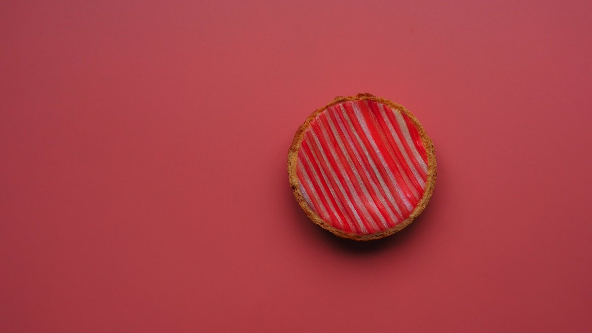 The chefs have been testing out some new dishes ahead of the spring/summer months - Forced rhubarb, caramelised coconut sugar brisée, hay custard. #clementworrallevents #eventcatering #rhubardamdcustardtart