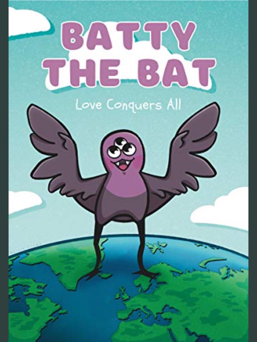 <a href="/TheTweetyStone/">Tweety Stone</a> <a href="/RoisinRainy/">@roisincrowe</a> Inspired by our 5th class pupil, Razieq and created by Mr Crowe, BATTY THE BAT, is now available as a Kindle book👍