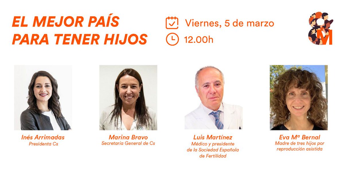 Cs_SantaEulalia's tweet photo. 👨‍🍼 A partir de las 12:00 horas celebramos un acto bajo el título:

El mejor país para tener hijos.

Puedes seguirlo 👉 https://t.co/Dgkrgg0Tpb

#SantaEulàliadeRonçana 

#ElMejorPaisParaTenerHijos https://t.co/ofgl1XQjat