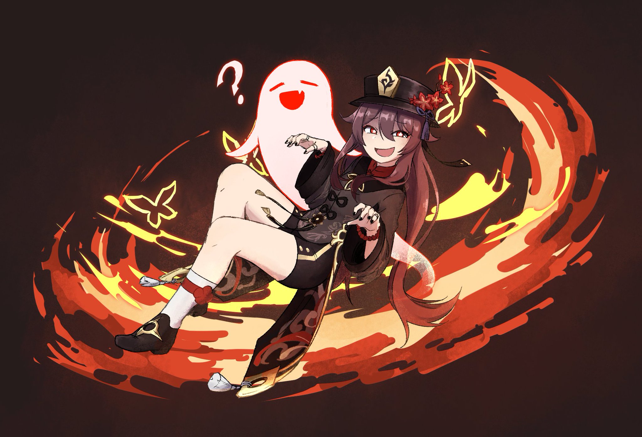 Хуа тао и слайм. Геншин импакт хутао и слайм. Genshin impact hu tao x slime. Genshin impact ху тао. Hutao x slime [vicineko].