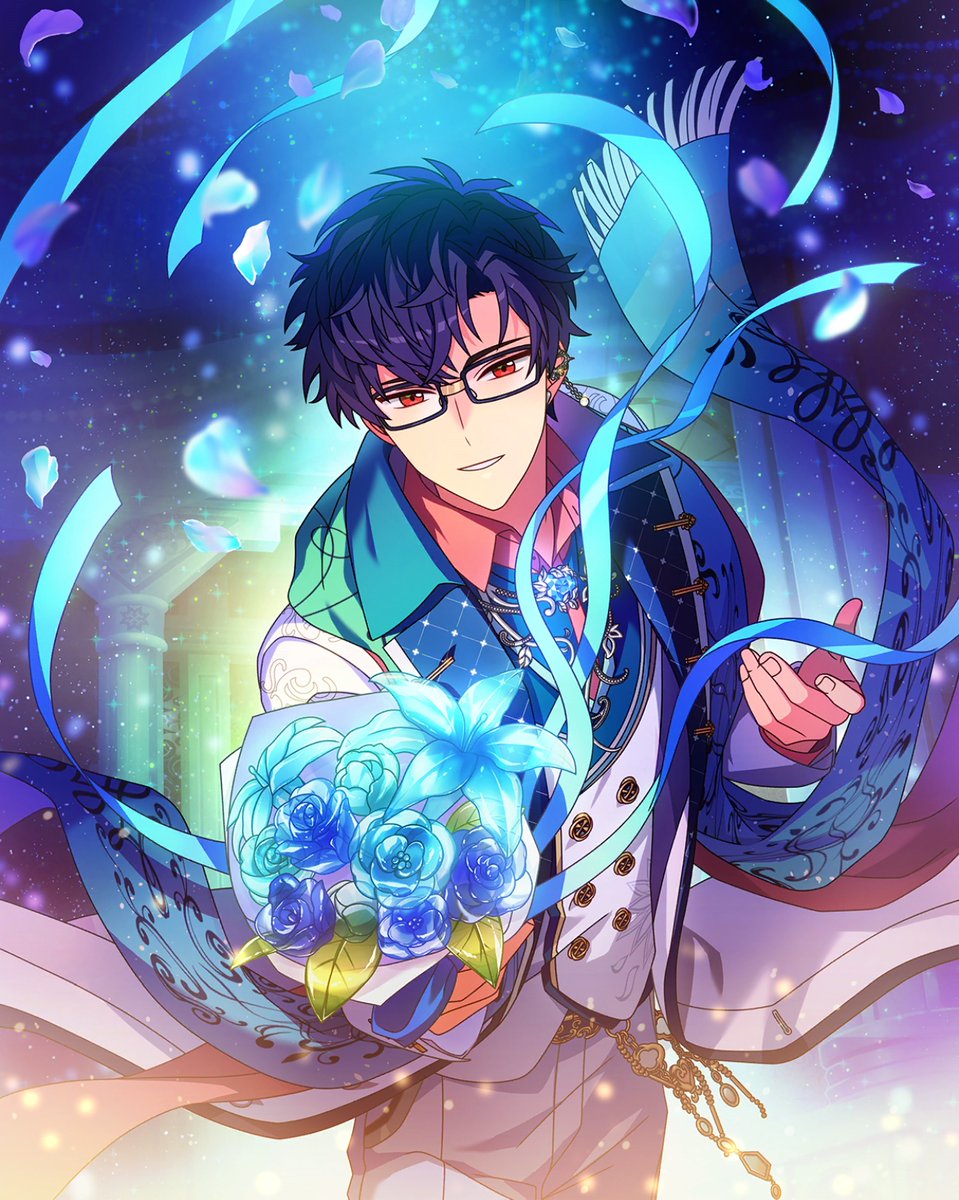 フルカードイラスト 《再会と軌跡のバンケット》SSR ・【祝福の花を