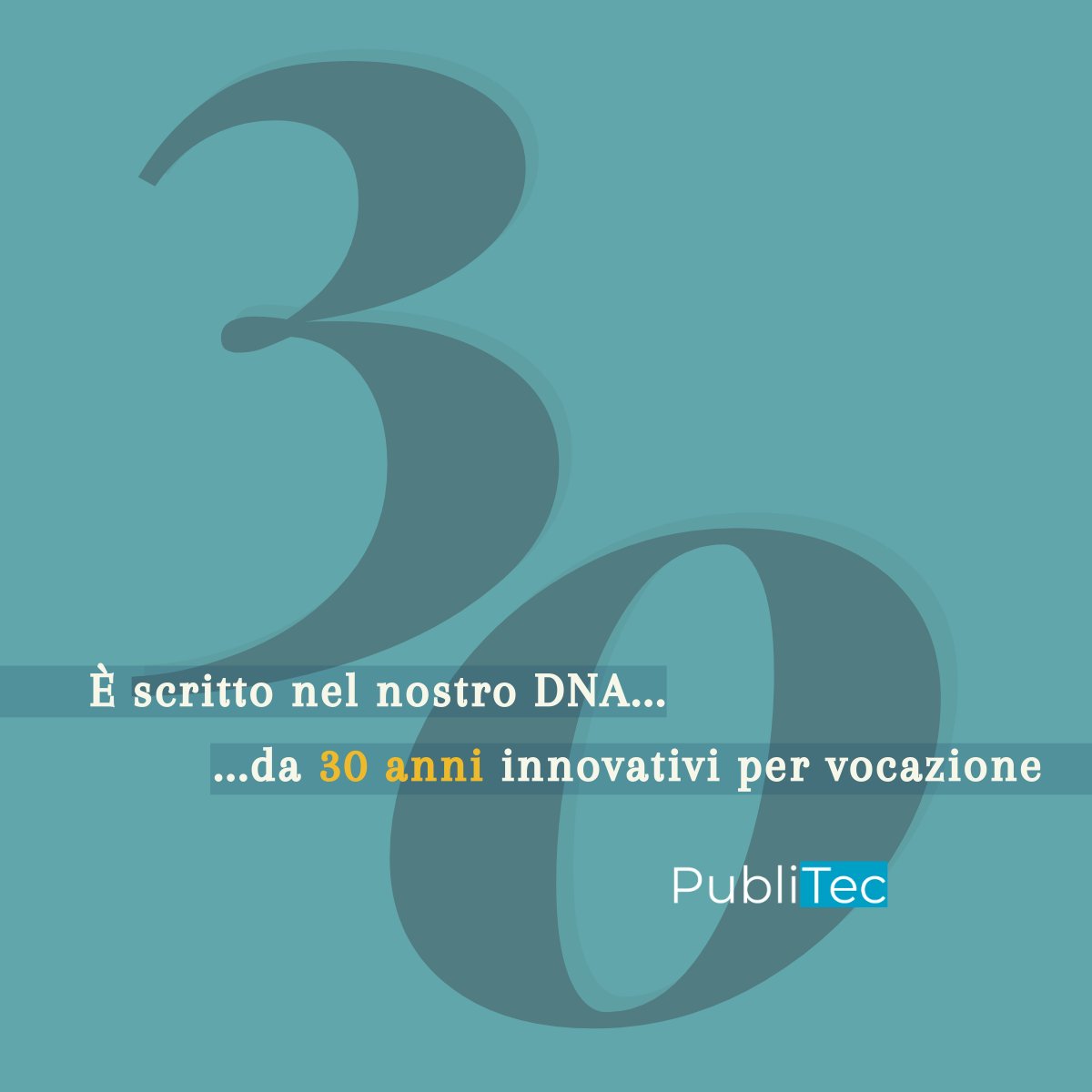 PubliTec_Srl's tweet image. 🎂 Oggi è il nostro #compleanno! Il 5 marzo del 1991 nasceva #PubliTec. Per una volta celebriamo noi stessi e i tre decenni che abbiamo passato a innovare un settore. È la nostra storia a dirlo.