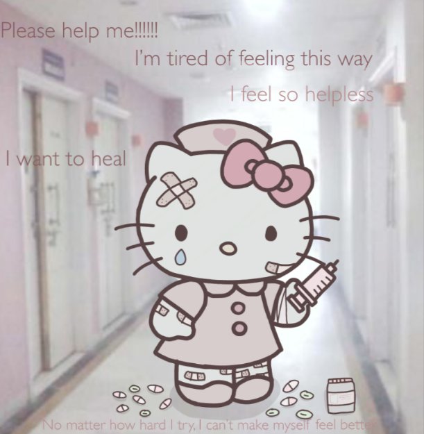 X 上的trauma core：「I want to feel better #traumacore #whyme   / X