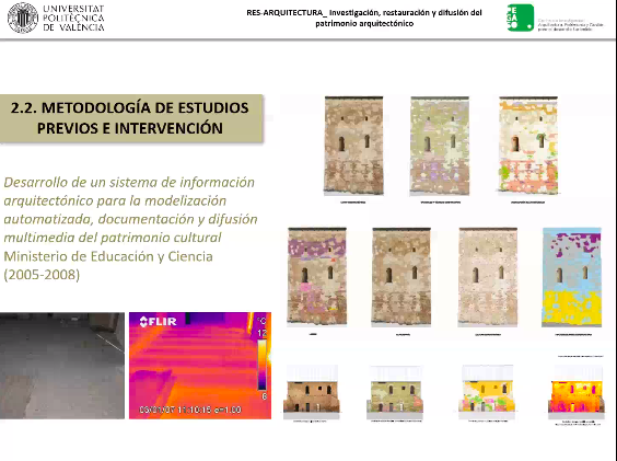 Camila Mileto, directora del Centro de Investigación Pegaso, presenta RES-ARQUITECTURA dedicado a la restauración y difusión del patrimonio arquitectónico a través de diferentes formatos de transferencia y dirigidos a diferentes colectivos. 
resarquitectura.blogs.upv.es