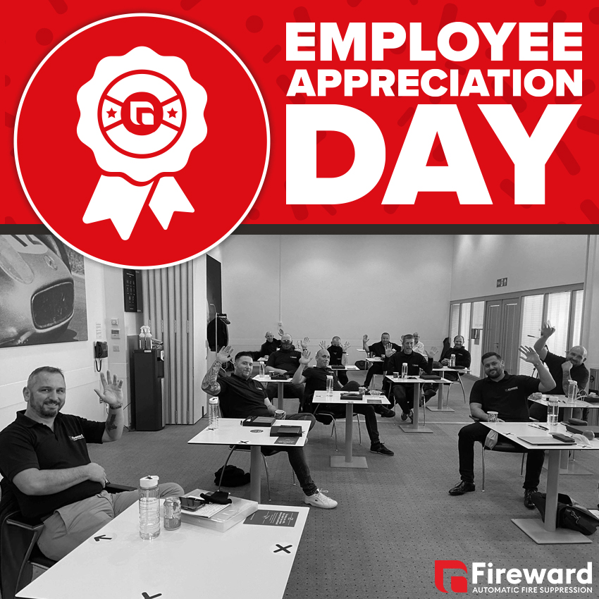 FireWardnet's tweet photo. We always recognise our staff's hard work and dedication in Fireward, but especially today on National Employee Appreciation Day. The treats are on us today, so thank you for all that you do 🍕

#employeeappreciationday #appreciationpost #firesupression #employeeappreciationday https://t.co/6WgCSolq0H