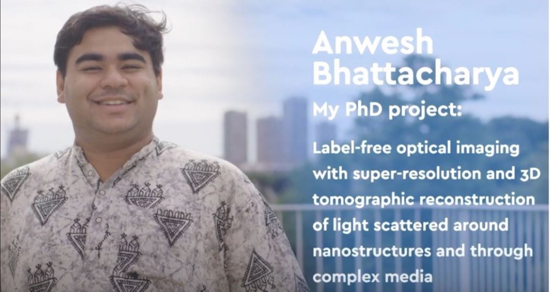 Meet our #UPtoPARIS fellow Anwesh Bhattacharya 🇮🇳 from the @InstLangevin.
Do you want to see through walls? Do you think #heat vision is cool? You can ask 🦸 or you can ask Anwesh 😀
Discover more about his research project
👉youtu.be/zhtjZLnPP20

#MyPhDin1min #opticalimaging