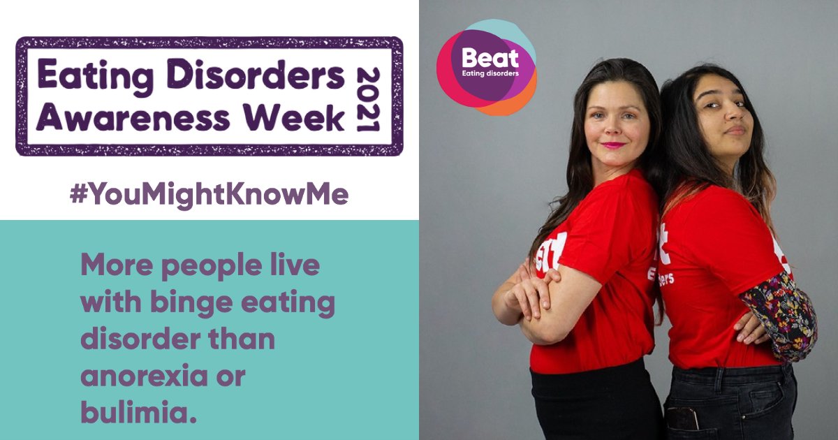 Did you know a binge eating disorder will affect 1 in 50 people during their lifetime?

Need help? You can find resources on:

crowd.in/AiNKhZ
crowd.in/4mDNfy

And with your local GP.