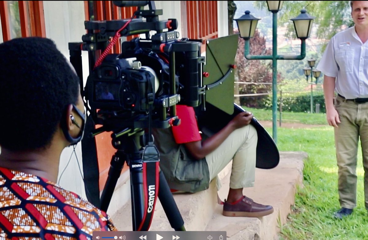 PlayOnRwanda's tweet photo. Our team of professional videographers doing what they do best. Using #RodeGo, the best #wirelessmics on the market, helps us to provide the best audio quality to our clients. Thank you #WorldVision for choosing @PlayOnRwanda.We cherish the partnership #RwOT @rodemics @KigaliLife https://t.co/cmxCn2Rvy3