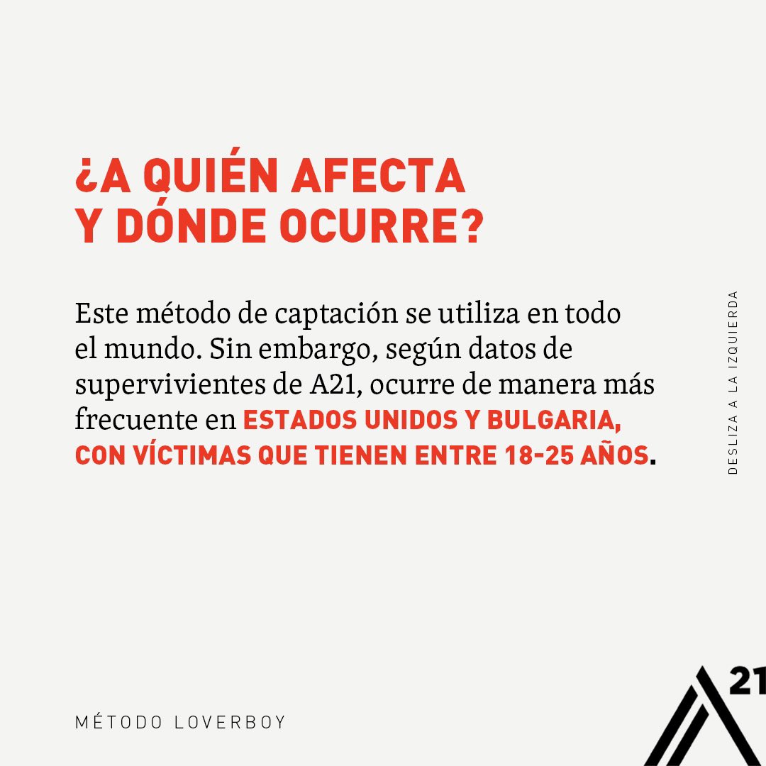 a21spain's tweet photo. #CONOCELOSDATOS: Los datos mencionados están basados en recursos globales y casos recibidos por #A21.
Ayúdanos a proteger y cuidar a las y los jóvenes de nuestra comunidad.
Para saber más, visita nuestra web: https://t.co/a2SkKWG8NI
#contralatrata @a21 #a21spain https://t.co/pr2bLwuF7R