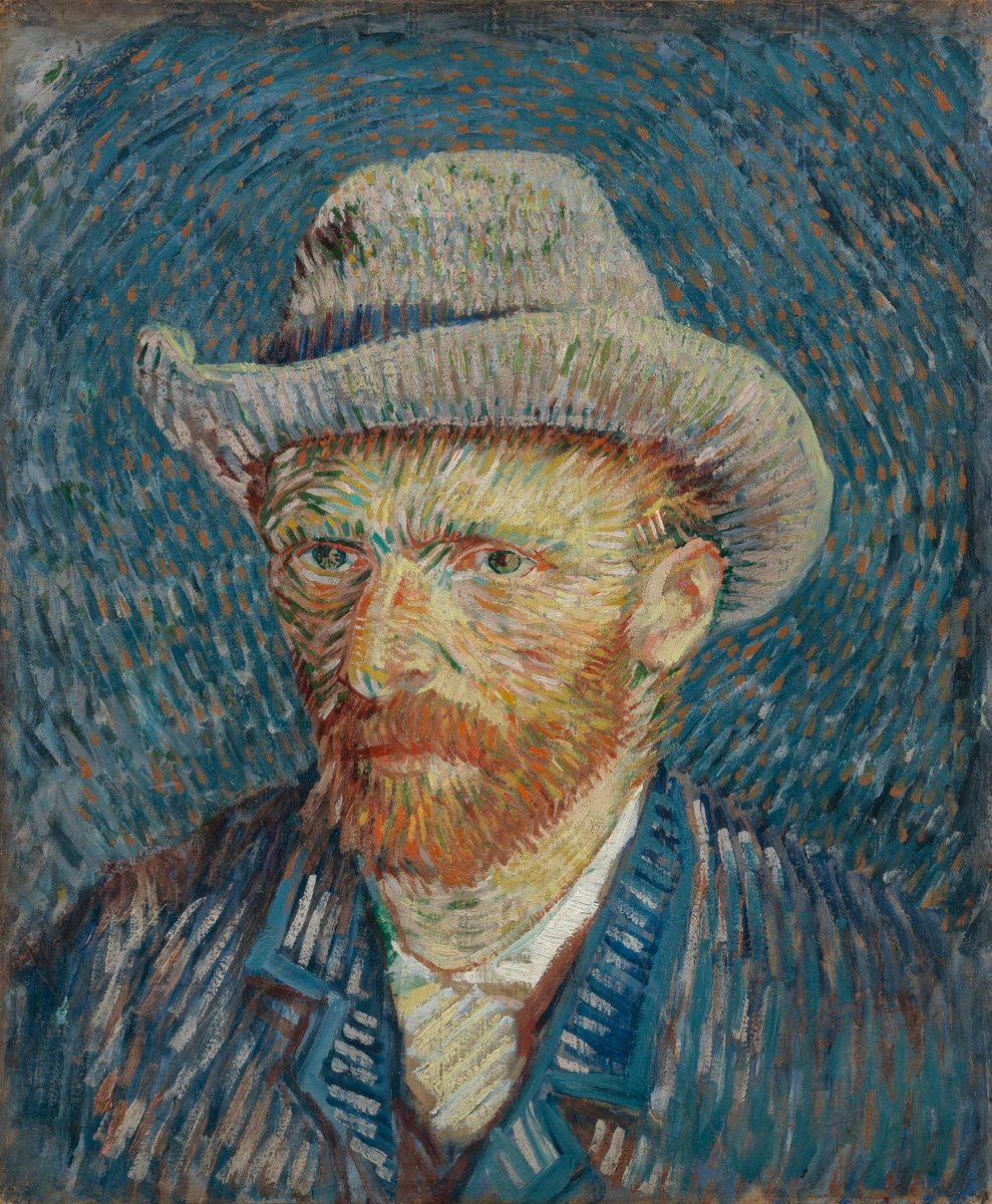 This painting is one of the few by Van Gogh that people can see up close at the moment, as the museums reopened! The self-portrait is currently on loan to the Centro Culturale San Gaetano. The Van Gogh Museum will hopefully be open again when the painting returns. We can’t wait! https://t.co/MxJhDy1SA3