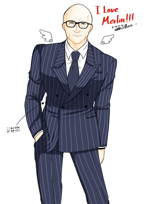 スーツmのtwitterイラスト検索結果